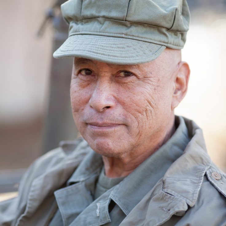 Portrait shot of a veteran